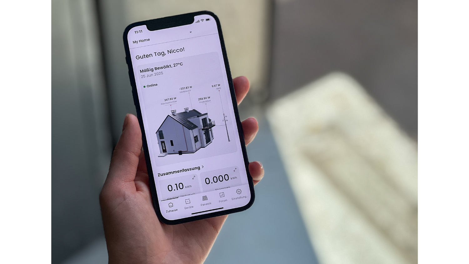 Von der Sonne direkt ins Smartphone: So machst du mit der MOE App deinen Strom