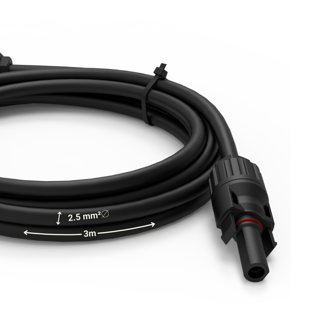 Solarkabel Verlängerung 3m