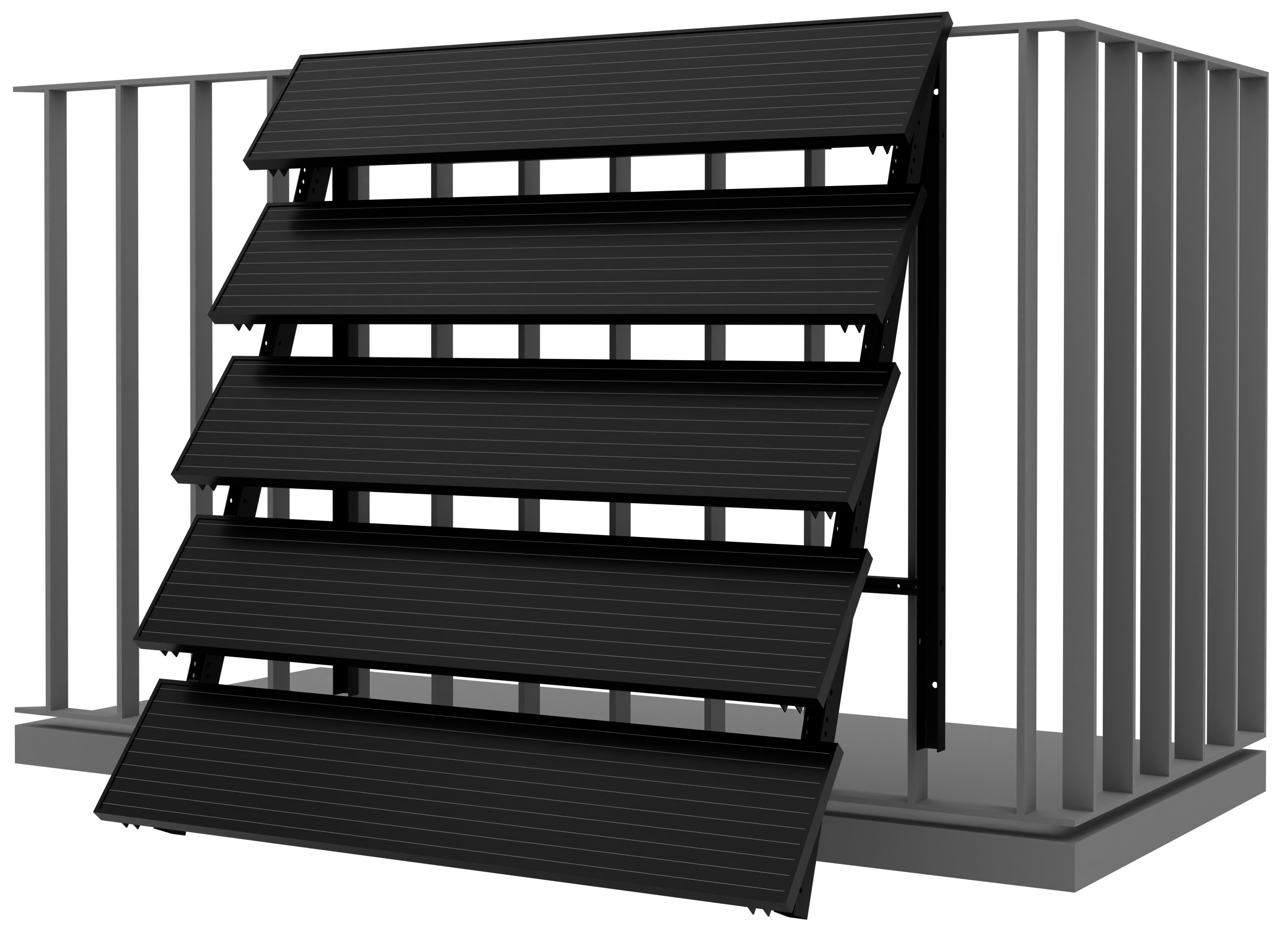Balkonkraftwerk MoeCell (185W + Halterung)