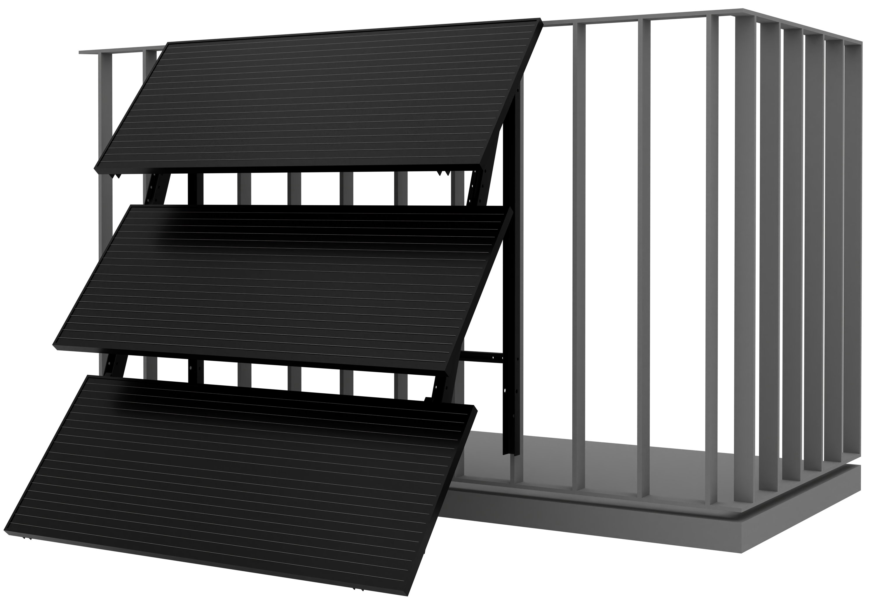 Balkonkraftwerk MoeCell Large (225W + Halterung)